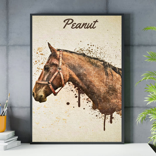 Custom Pet Watercolor Painting - Laila Shack