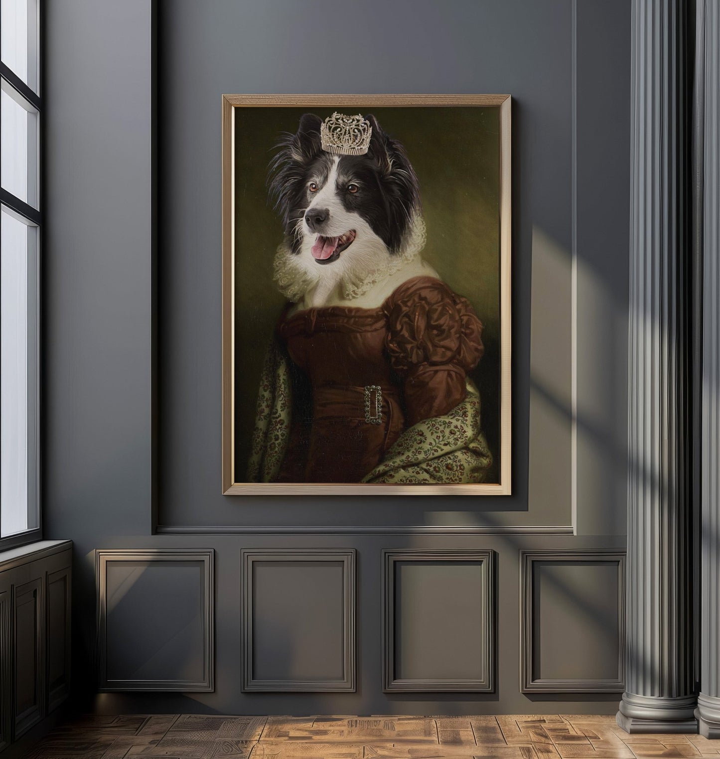Custom Royal Pet Portrait - Laila Shack