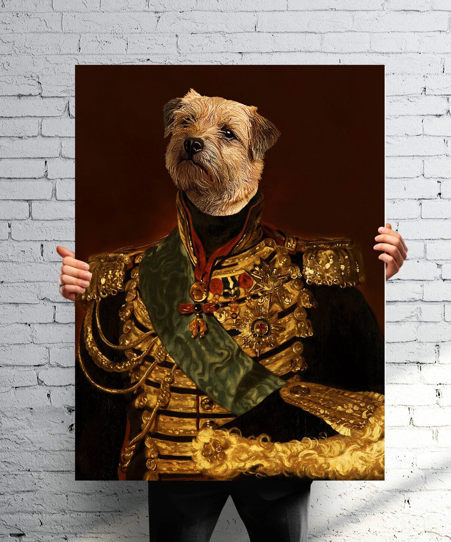 Custom Royal Pet Portrait - Laila Shack