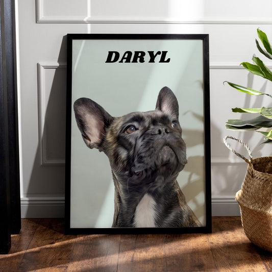 Modern Pet Portrait - Laila Shack