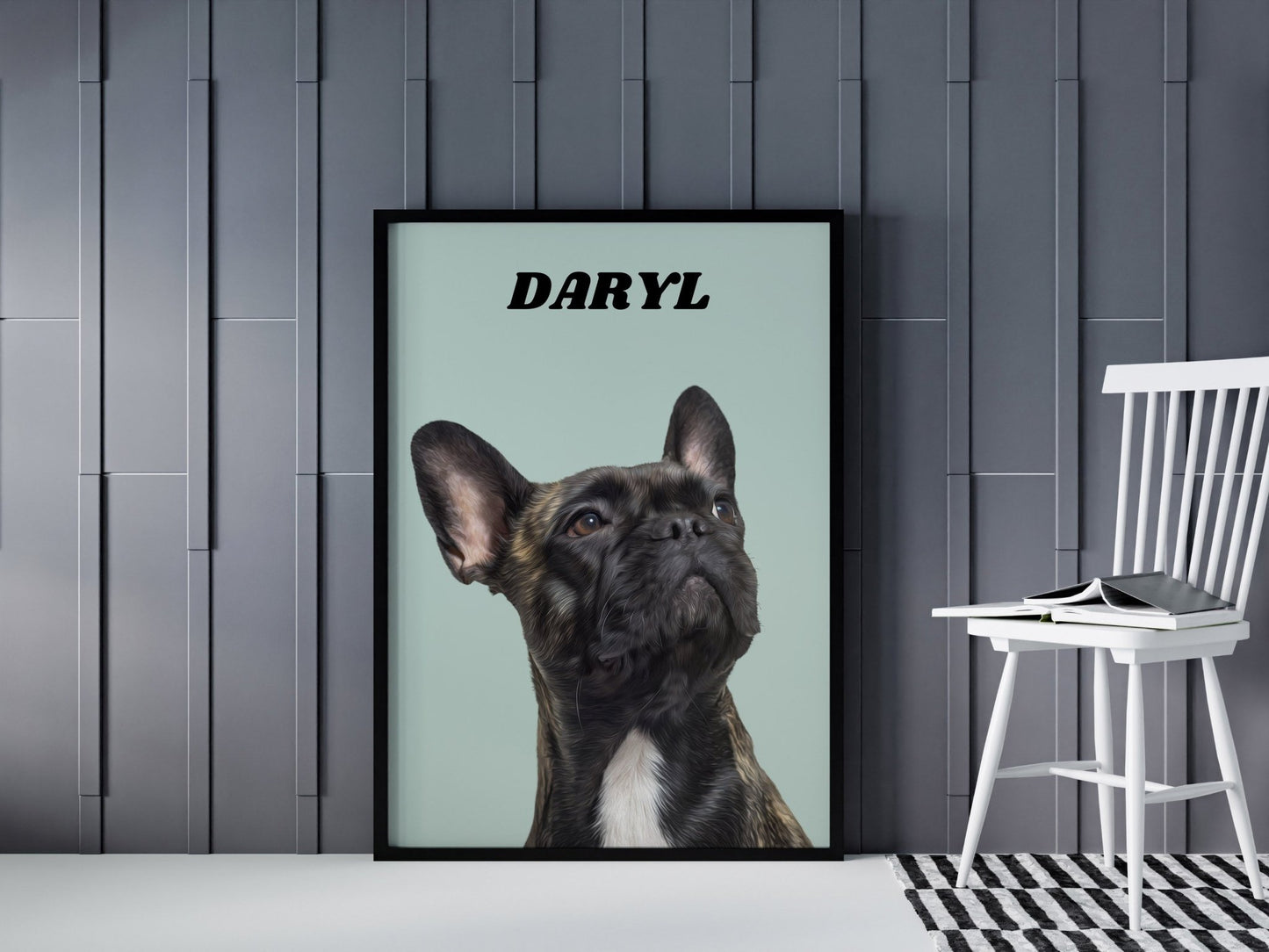 Modern Pet Portrait - Laila Shack