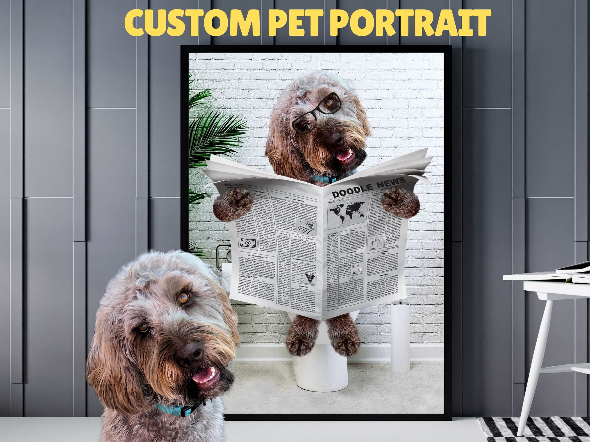 custom pet portrait 