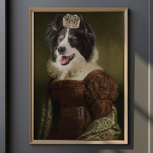 Custom Royal Pet Portrait - Laila Shack